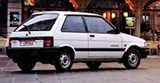Subaru Justy (вид сзади, 1991)