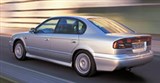 Subaru Legacy (2000, седан, вид сзади)