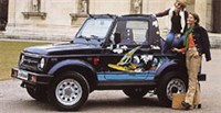 Suzuki Samurai вид сбоку