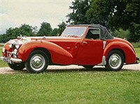 Triumph Roadster. 1954