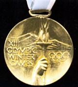 XIII зимние олимпийские игры (медаль) [спорт]