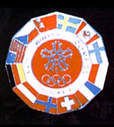 XV зимние олимпийские игры (сувенирный значок) [спорт]