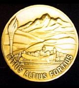 XV зимние олимпийские игры (аверс памятной медали) [спорт]